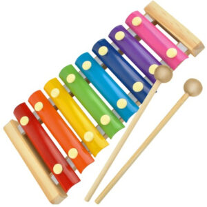 Xilofono in Legno e metallo per Bambini