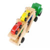 Camion Bisarca per Auto in Legno con Accessori - immagine 9