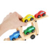 Camion Bisarca per Auto in Legno con Accessori - immagine 10