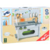Cucina per bambini, compatta, 35,5x16,5x37cm - immagine 6