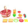 Cestino da picnic con alimenti da taglio - immagine 4