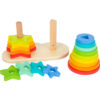 Gioco Impilabile arcobaleno, 19 parti - immagine 3