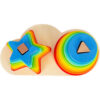 Gioco Impilabile arcobaleno, 19 parti - immagine 4