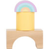 Mattoncini in legno color Pastello - immagine 5